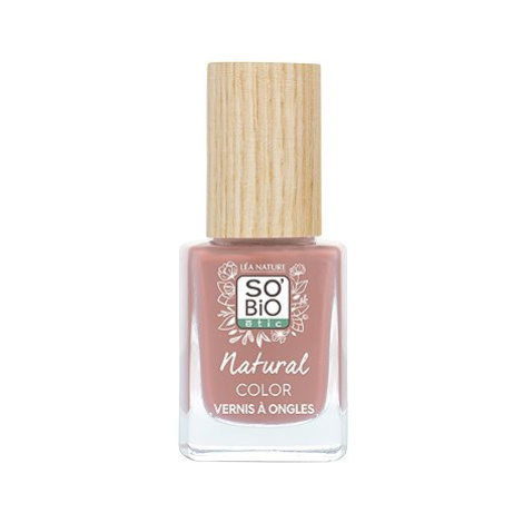 SO’BiO étic Lak na nehty 45 růžová pivoňka 11 ml