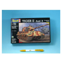 Plastic modelky tank 03129 - Tiger II Ausf. B (1:72)