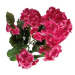 Umělá květina Muškát tmavě růžová, 47 cm