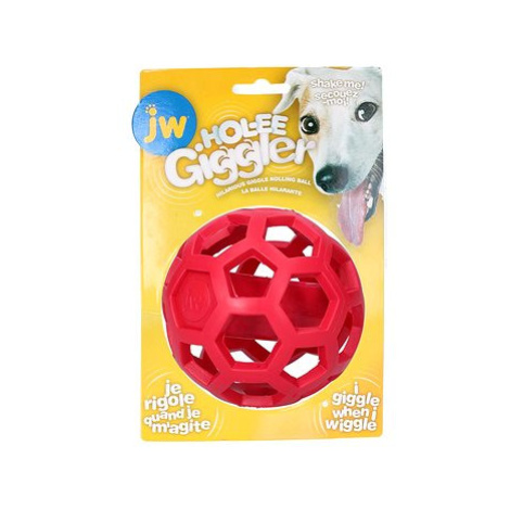 JW Hol-EE Giggler 11,5 cm červený JW Pet