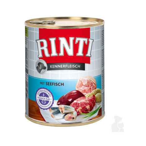 Rinti Dog konzerva mořská ryba 800g + Množstevní sleva