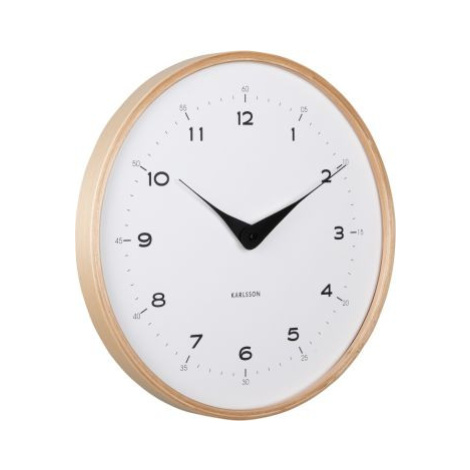 Designové nástěnné hodiny 5995WH Karlsson 30cm FOR LIVING