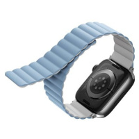 Uniq Revix Reversible Magnetic řemínek pro Apple Watch 38/40/41mm bílý/modrý