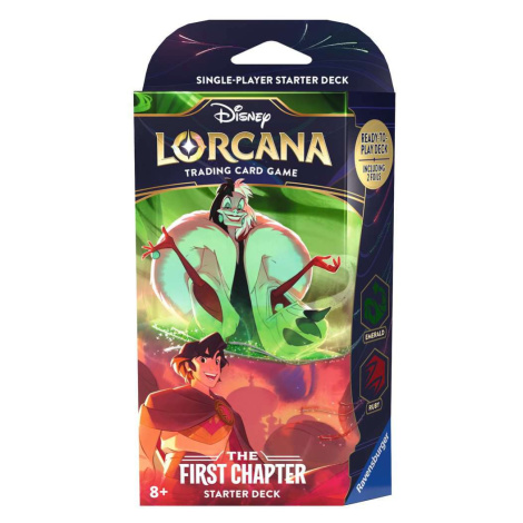 Ravensburger Disney Lorcana: The First Chapter - Starter Deck Emerald & Ruby