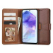 Knížkový obal na Samsung Galaxy A15 Tech-Protect Wallet Hnědé