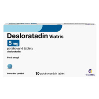 DESLORATADIN VIATRIS 5MG TBL FLM 10