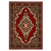 Alfa Carpets Kusový koberec TEHERAN T-102 red Rozměry koberců: 120x170