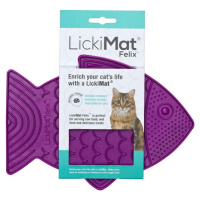 Lízací podložka pro kočky Felix Purple – LickiMat
