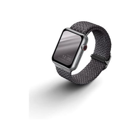 Uniq Aspen Braided řemínek pro Apple Watch 44/42mm šedý