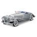 MAISTO - 1936 Mercedes-Benz 500 K Typ Specialroadster, metal šedá, 1:18