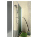 Aqualine AMADEO posuvné sprchové dveře 1100 mm, sklo Brick