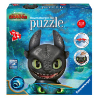 Puzzle-Ball Jak vycvičit draka 3: Bezzubka 72 dílků