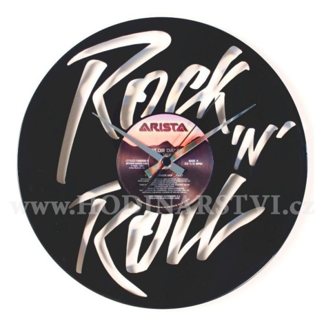 Hodiny Discoclock 105 Rock n roll 30cm