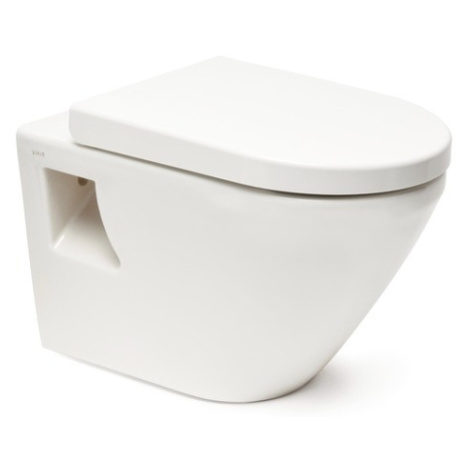 WC závěsné VitrA Integra včetně sedátka, zadní odpad 7063-003-6286