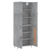 vidaXL Skříň highboard betonově šedá 69,5x34x180 cm kompozitní dřevo