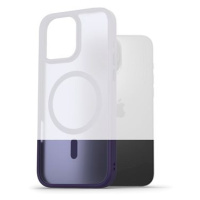 AlzaGuard Matte Case Compatible with Magsafe pro iPhone 16 Pro Max tmavě fialový