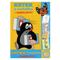 Krtek a zvířátka + samolepky (Activity book)