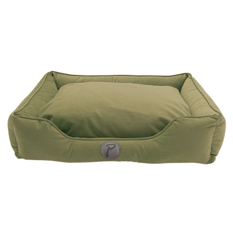 Petlando Paul pelíšek pro psy, olivově zelený L 110 × 80 × 20 cm