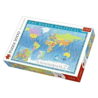 Trefl puzzle Politická mapa světa 2000