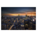 Fotografie Night falls on the City, Jorge Ruiz Dueso, 40 × 26.7 cm