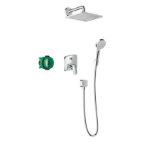 Sprchový systém Hansgrohe Crometta E pod omítku s pákovou baterií chrom 27957000