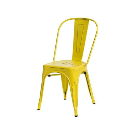 Židle Paris Antique žlutá