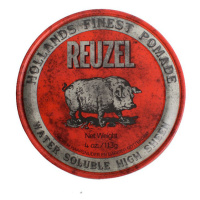 REUZEL Red Pomade Water Soluble - pomáda na vodní bázi s vysokým leskem a střední fixací 113 g