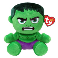 Beanie Babies SOFT Marvel HULK, 15 cm (1)