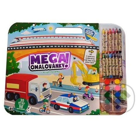 Mega omalovánkový set Doprava,Mega omalovánkový set Doprava - kniha z kategorie Samolepky JM - Jiří Models