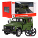 Mamido RASTAR Auto na dálkové RC ovládání Land Rover Defender Rastar 1:14 zelené