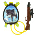 mamido Dětská vodní pistole Dino se zásobníkem v batohu