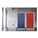 BISLEY Skříň s otočnými dveřmi UNIVERSAL, v x š x h 1000 x 914 x 400 mm, 1 pozinkovaná police, 2