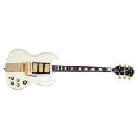 Epiphone 1963 Les Paul SG Custom Maestro Vibrola Classic White