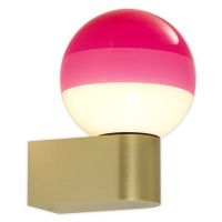Marset Nástěnné svítidlo LED MARSET Dipping Light A1, růžová/zlatá