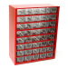 Box na nářadí MEDIUM - 40xA, červená barva - MARS 6710C
