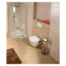 AQUALINE SAMBA stojan s podstavcem, WC štětkou a držákem toaletního papíru, chrom SB131