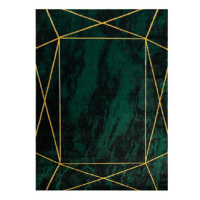 Dywany Łuszczów AKCE: 180x270 cm Kusový koberec Emerald 1022 green and gold - 180x270 cm