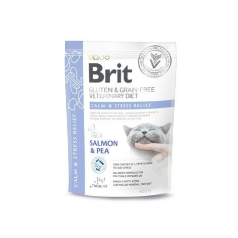 Brit Vd Cat Gf Care Calm&stress Relief 400g