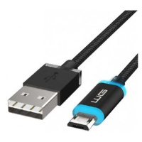 Kabel WG Micro USB na USB, 1m, LED indikace nabíjení