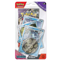 Pokémon tcg: sv05 temporal forces - premium checklane blister booster baxcalibur