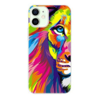 iSaprio Rainbow Lion pro iPhone 12