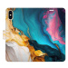 iSaprio Flip pouzdro Colourful Marble pro iPhone X/XS