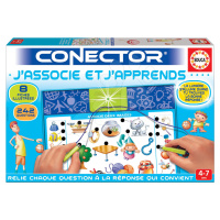 Naučná hra Conector J'associe et J'apprends Educa francouzsky 242 otázek od 4 let