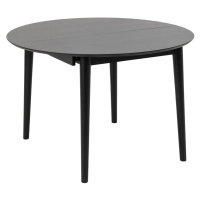 Actona Jídelní rozkládací stůl Montreux 115/154 cm černý