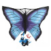 Drak létající motýl nylon 100x70cm v látkovém sáčku 11x58x2cm