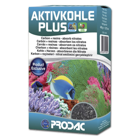 Akvaristika - Nutron Aktivkohle plus filtrační směs do akvária, 400g Prodac