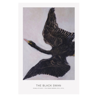 Obrazová reprodukce The Black Swan (Exhibition 2 of 2) - Hilma af Klint, 26.7 × 40 cm