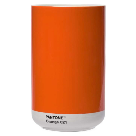 Oranžová keramická váza Orange 021 – Pantone