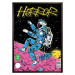 Ilustrace Astronaut in outer space poster, Man_Half-tube, 30 × 40 cm