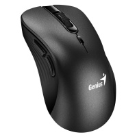 Genius Ergo 8100S Myš, bezdrátová, ergonomická, optická, 1600DPI, 6 tlačítek, USB, černá